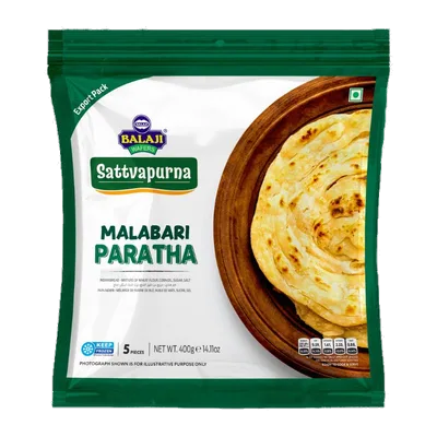 Balaji Malabar Paratha, 400 g, at Shahi Groceries
