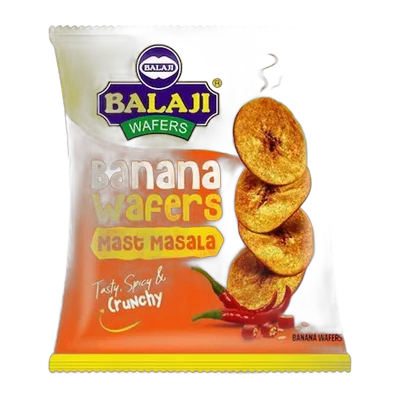 Balaji Wafers Banana Chips Mast Mari Masala, 150 g, at Shahi Groceries