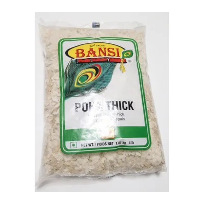 Bansi Thick Poha Rice, 4 lb, at Shahi Groceries
