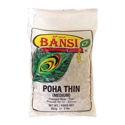 Bansi Thin Poha Rice, 2 lb, at Shahi Groceries