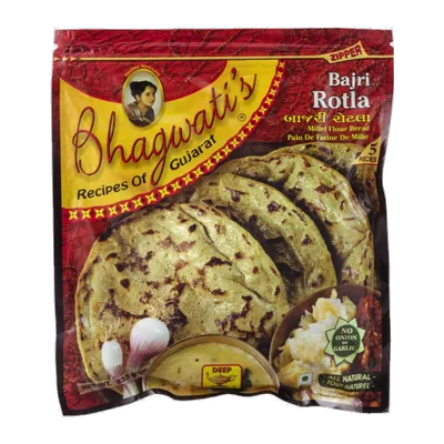 Bhagwati Bajri Rotla, 5 pcs, at Shahi Groceries