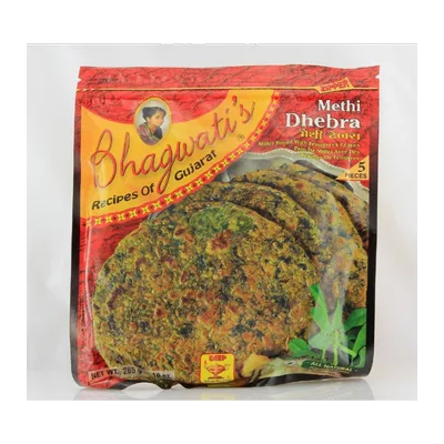 Bhagwati Methi Dhebra, 5 pcs, at Shahi Groceries
