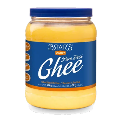 Brar's Desi Ghee, 1.6 kg, at Shahi Groceries