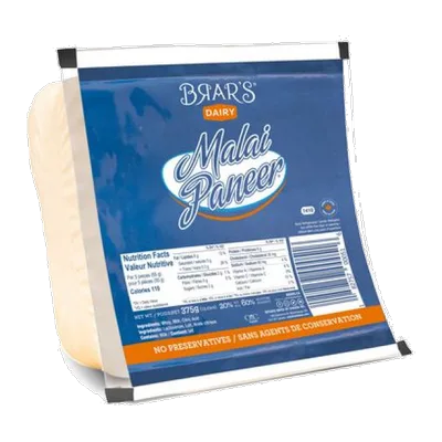 Brar's Malai Paneer, 375 g, at Shahi Groceries