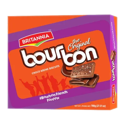 Britannia Bourbon Cream Treat Biscuit, 780 g, at Shahi Groceries