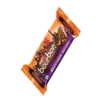 Britannia Bourbon Cream Treat Biscuit, 97 g, at Shahi Groceries
