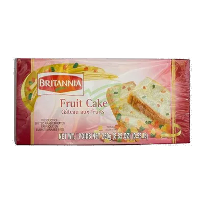 Britannia Cake Fruit, 250 g, at Shahi Groceries