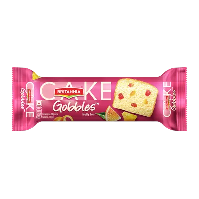 Britannia Gobbles Fruit Cake, 90g, at Shahi Groceries