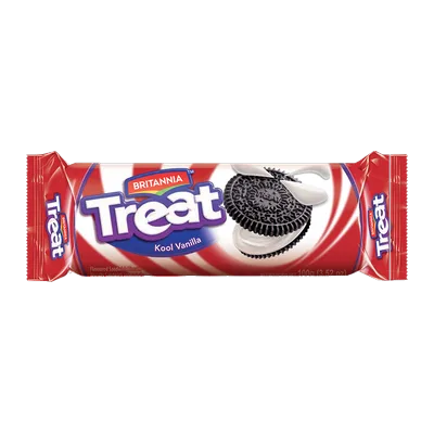 Britannia Kool Vanilla Cream Treat Biscuit, 100 g, at Shahi Groceries