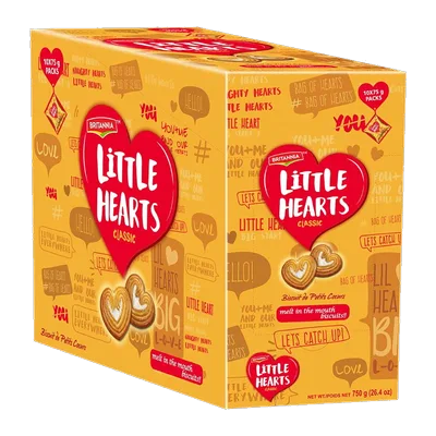 Britannia Little Heart Biscuits Family Pack, 750 g, at Shahi Groceries