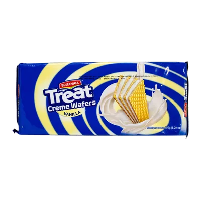 Britannia Nutro Vanilla Treat Wafer, 150 g, at Shahi Groceries