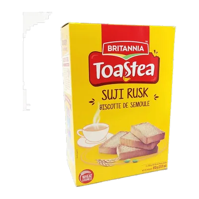 Britannia Toastea Suji Rusk Family Pack, 610 g, at Shahi Groceries