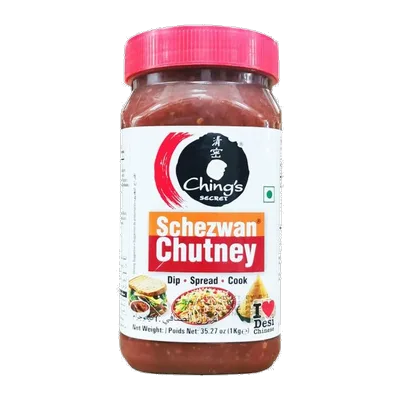 Ching's Schezwan Chutney, 1 kg, at Shahi Groceries