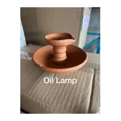 Clay Oil Lamp Diya Big, 1 pc, at Shahi Groceries