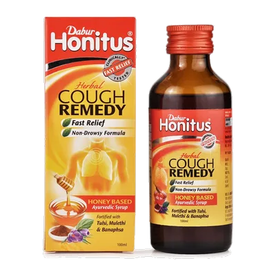 Dabur Honitus Cough Syrup, 1 Btl, at Shahi Groceries