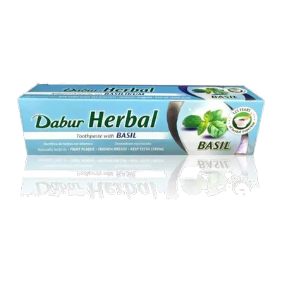 Dabur Tooth Paste Basil (Tulsi), 100 g, at Shahi Groceries