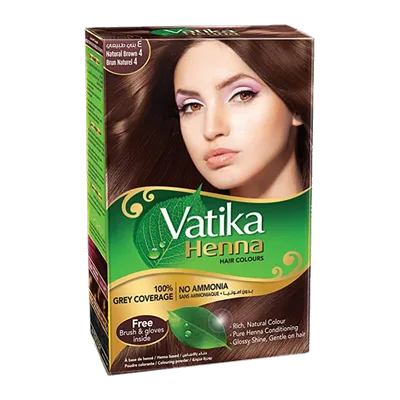 Dabur Vatika Henna Hair Colour Brown, 6*10 g, at Shahi Groceries