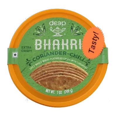 Deep Bhakri Coriander Chilli, 200 g, at Shahi Groceries