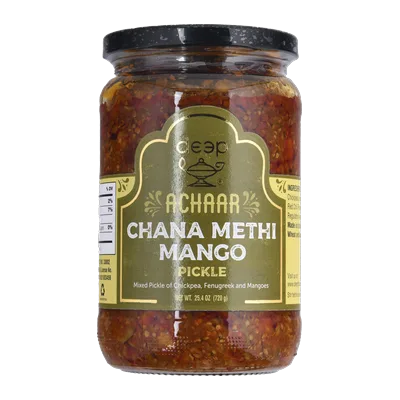 Deep Chana Methi Mango Pickle, 740 g, at Shahi Groceries