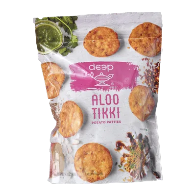 Deep Aloo Burger Tikki (Patties), 400 g, at Shahi Groceries