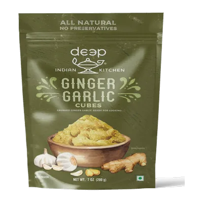Deep Ginger-Garlic Cubes, 200 g, at Shahi Groceries