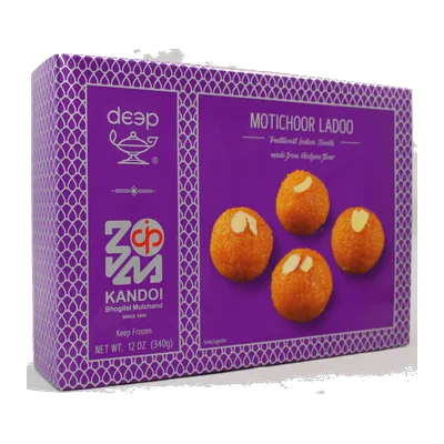 Deep Kandoi Motichoor Ladoo, 340 g, at Shahi Groceries