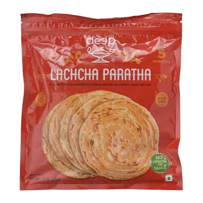 Deep Lachcha Layered Paratha, 5 pcs, at Shahi Groceries