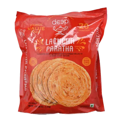 Deep Lachcha Paratha Family Pack, 20 pc, at Shahi Groceries