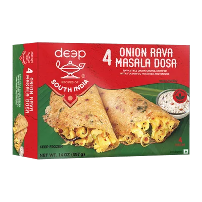 Deep Onion Rava Masala Dosa, 4 pc, at Shahi Groceries