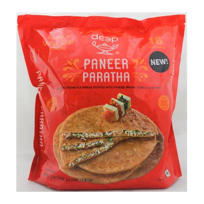 Deep Paneer Paratha Family Pack, 16 pc, at Shahi Groceries