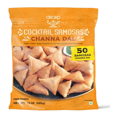 Deep Samosa Cocktail Chana Dal, 50 pcs, at Shahi Groceries