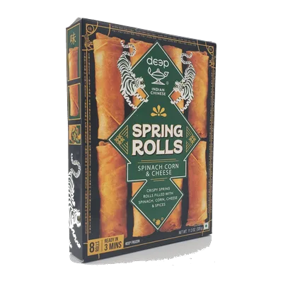 Deep Spring Rolls Corn & Cheese, 320 g, at Shahi Groceries