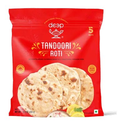 Deep Tandoori Roti, 5 pc, at Shahi Groceries