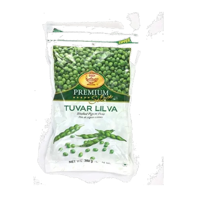 Deep Toor Lilva (Green Pigeon Peas), 340 g, at Shahi Groceries