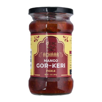 Deep Gorkeri Sweet Mango Pickle, 340 g, at Shahi Groceries