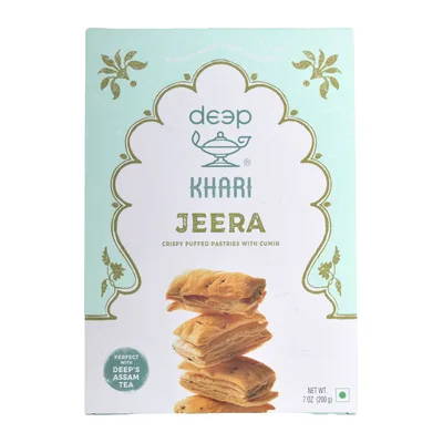 Deep Jeera Khari Puffed Pastry, 200 g, at Shahi Groceries