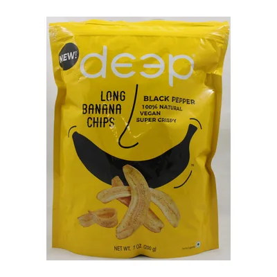 Deep Long Banana Chips Black Pepper, at Shahi Groceries