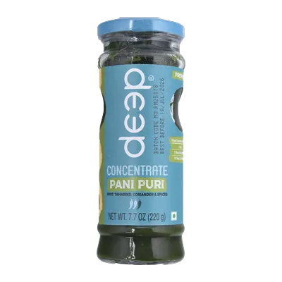 Deep Pani Puri Concentrate Chuney, 220 g, at Shahi Groceries