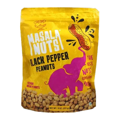 Deep Peanuts Black Pepper, 227 g, at Shahi Groceries