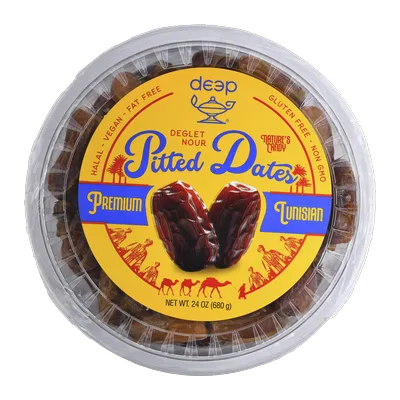 Deep Pitted Deglet Nour Tunisian Dates (Khajur), 680 g, at Shahi Groceries