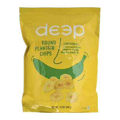 Deep Plantain Chips Round, 340 g, at Shahi Groceries