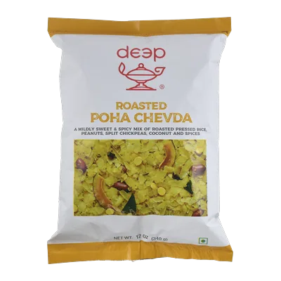 Deep Roasted Poha Chiwda Chevdo, 340 g, at Shahi Groceries
