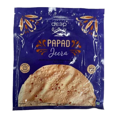 Deep Urad Papad Jeera Cumin, 200 g, at Shahi Groceries