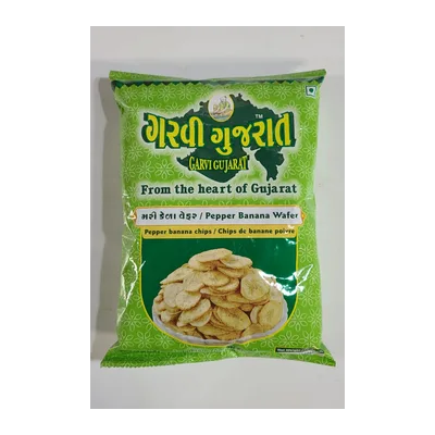 Garvi Gujarat Banana Chips W Pepper, 180 g, at Shahi Groceries