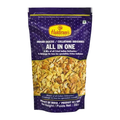 Haldiram's All In One Mixture, 350 g, at Shahi Groceries
