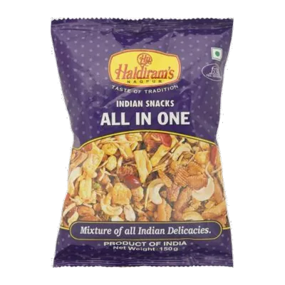 Haldiram's All In One Mixture, 150 g, at Shahi Groceries