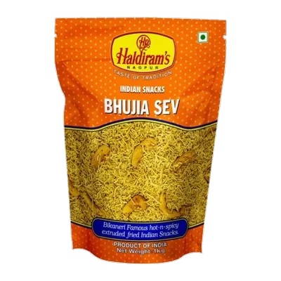 Haldiram's Bhujia Sev, 1 kg, at Shahi Groceries