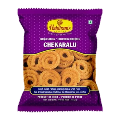 Haldiram's Chekaralu, 150 g, at Shahi Groceries
