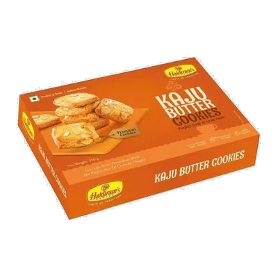 Haldiram's Cookies Kaju Butter, 250 g, at Shahi Groceries