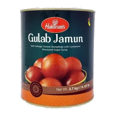 Haldiram's Gulab Jamun, 4 kg, at Shahi Groceries